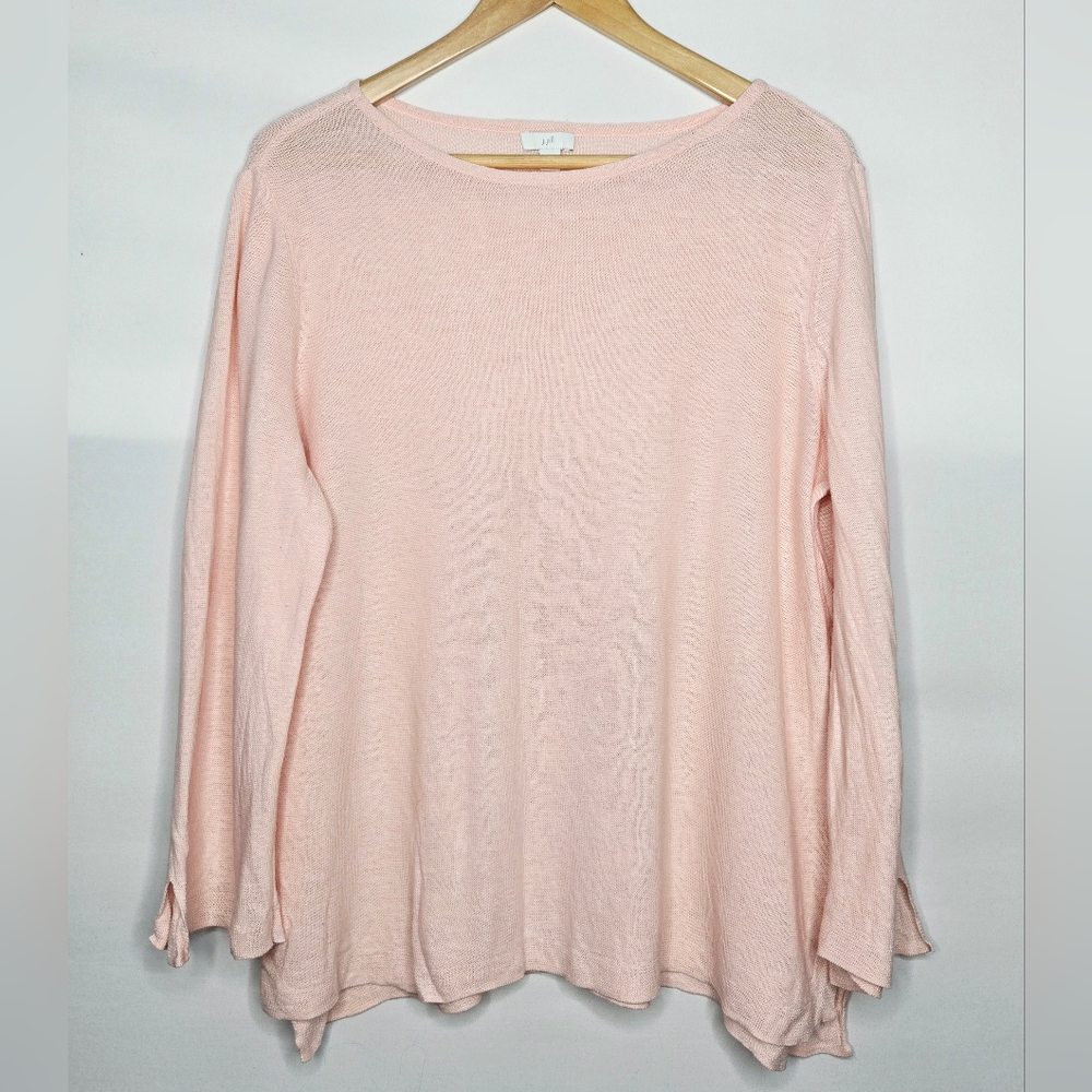 J. Jill Blush Pink Women's Crew Neck Sweater